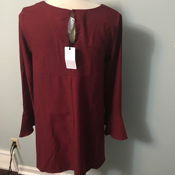 Women’s Burgundy Dress - Picture 4 of 4